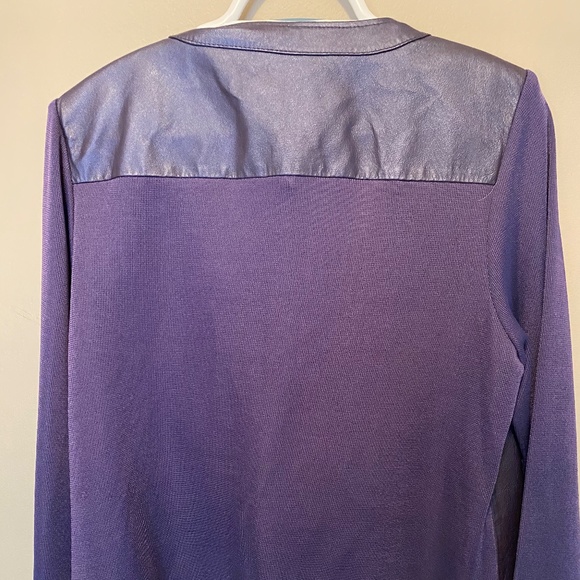 Purple short jacket/blazer - Picture 2 of 2